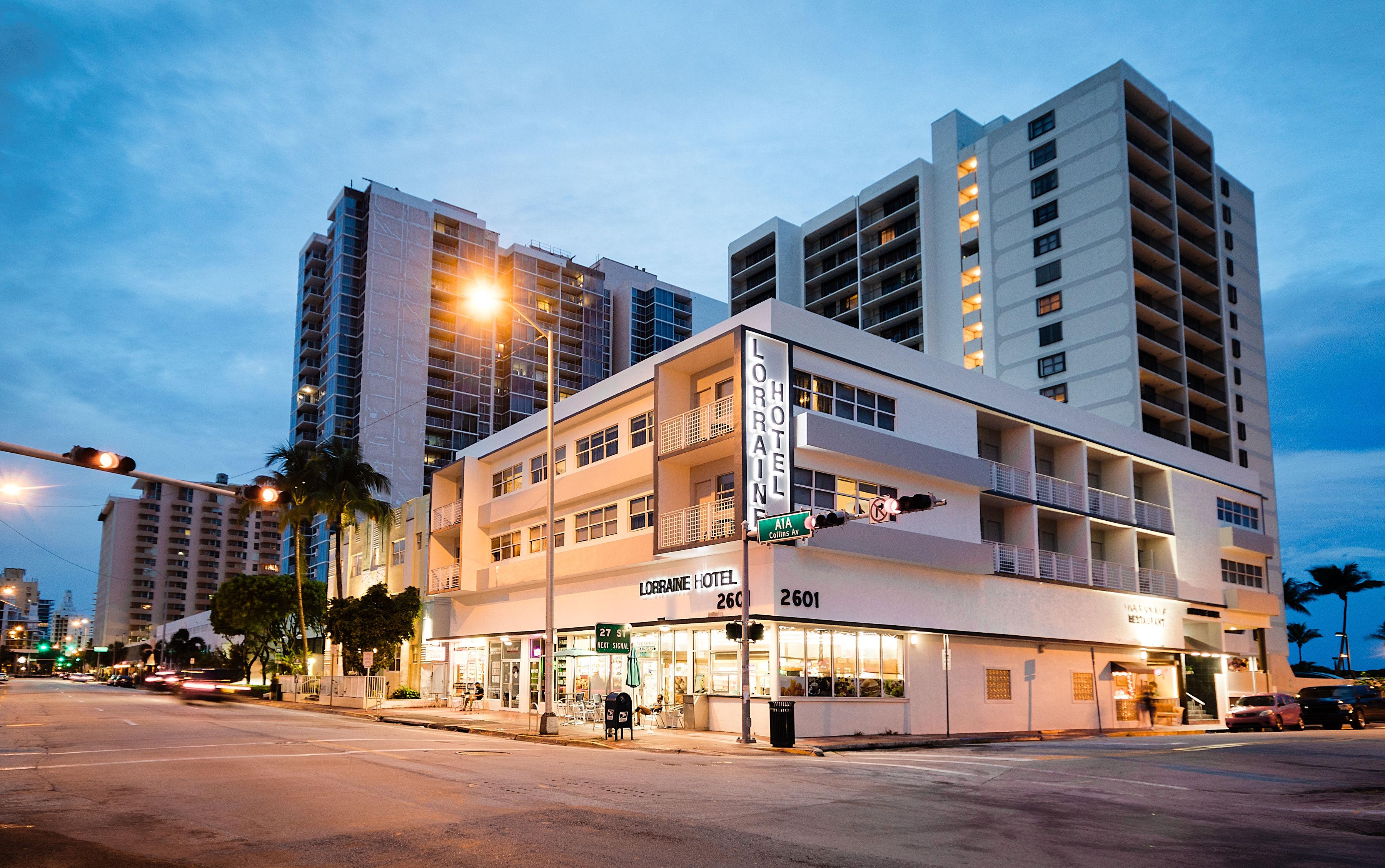 Lorraine Hotel Miami Beach Buitenkant foto
