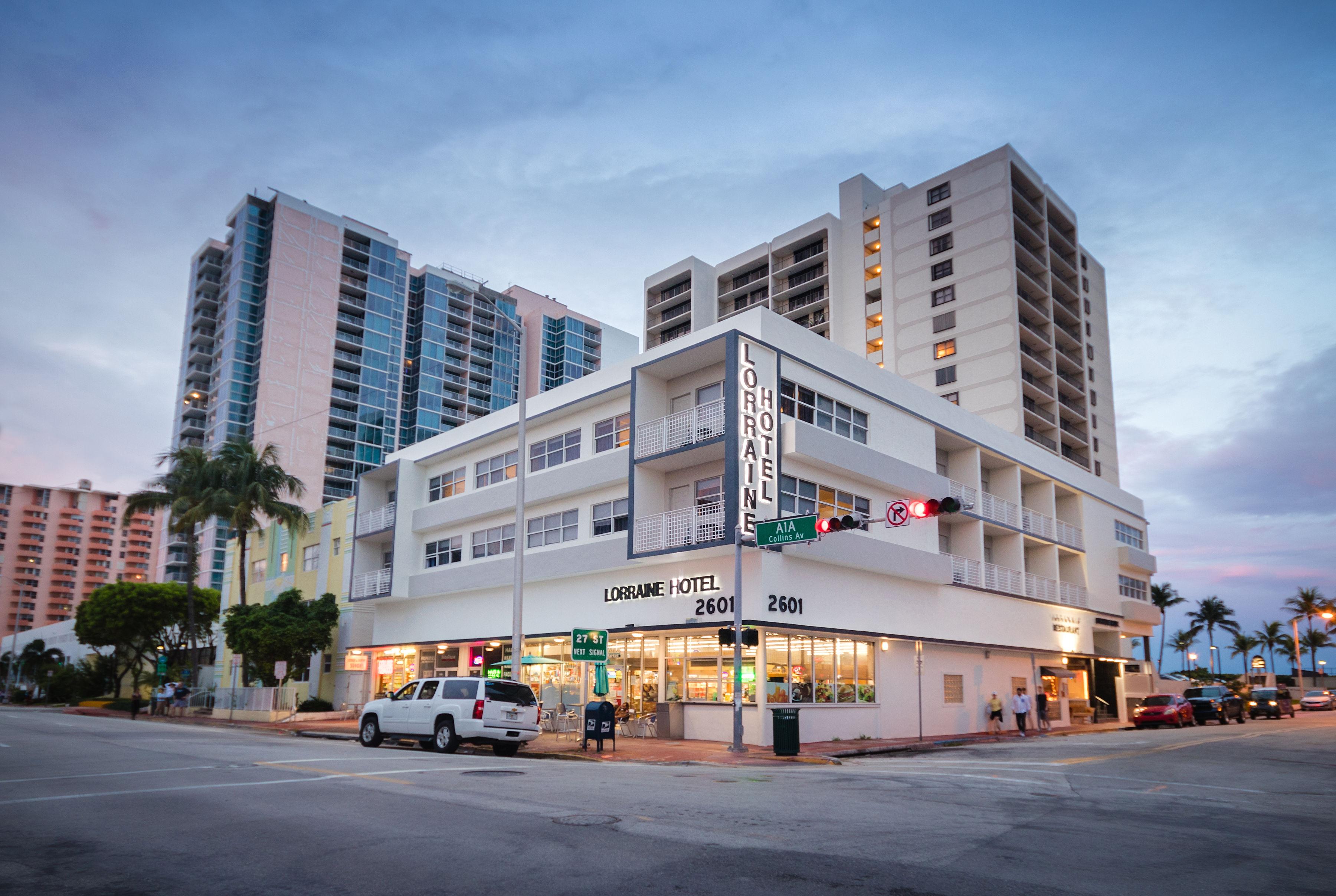 Lorraine Hotel Miami Beach Buitenkant foto
